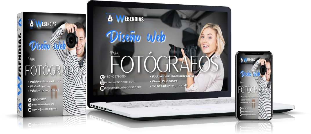 Diseño De Páginas Web Para Fotógrafos