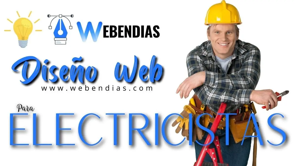 Diseño de páginas web y Tiendas Online para electricistas y empresas del sector de la electricidad.