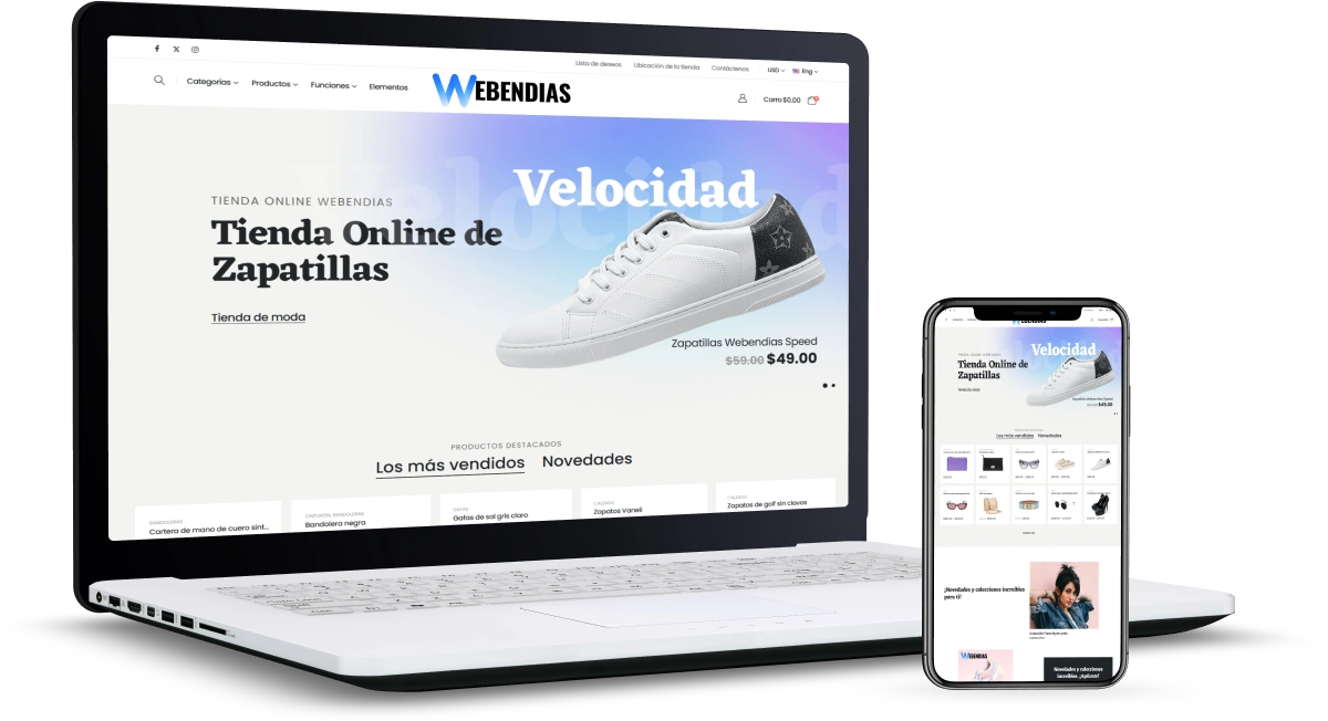 DiseÃ±o web de tiendas online - Agencia De Marketing Digital