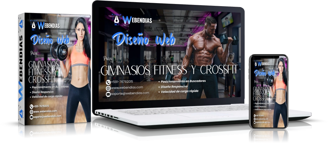 Diseño Web Para Gimnasios Fitness Y Crossfit