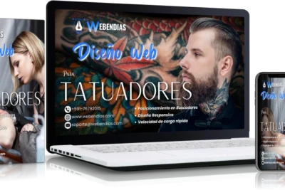Diseño de Páginas web para Tatuadores