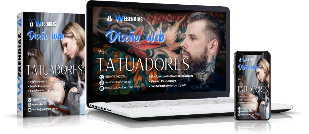 Diseño de Páginas web para Tatuadores