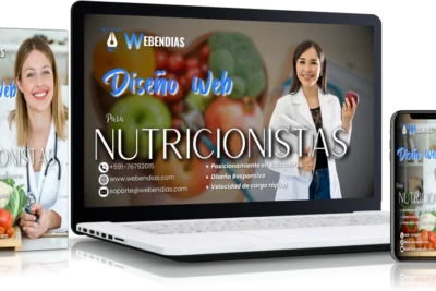 Diseño de páginas web para Nutricionistas