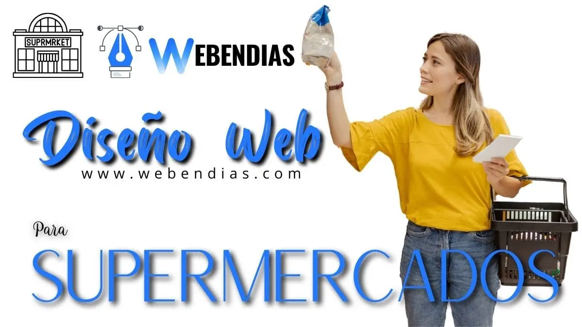 Diseño web Supermercados y Tiendas de Alimentación