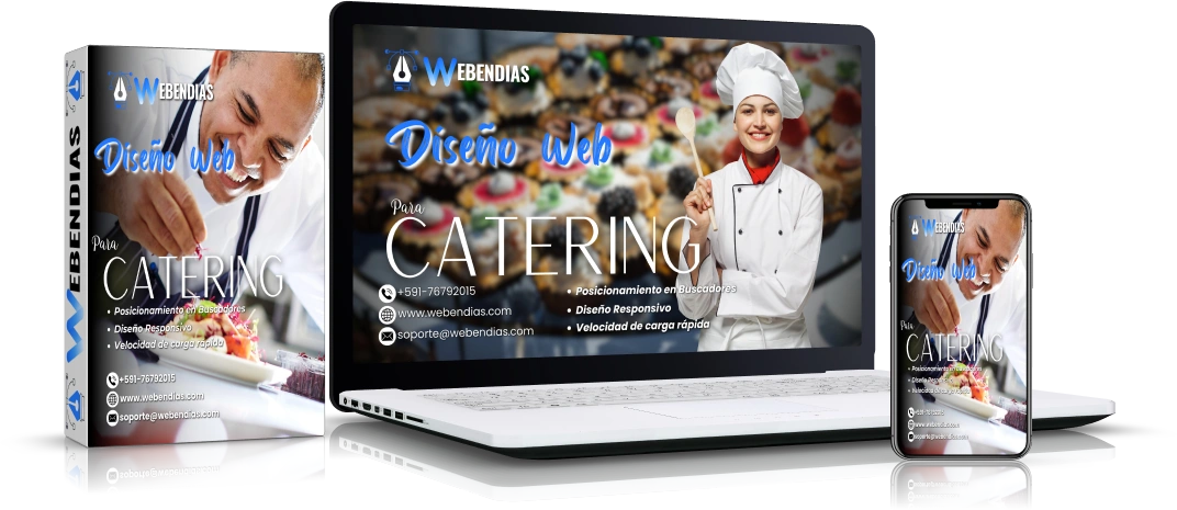 pÃ¡ginas web para empresas de Catering