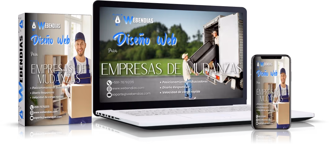 Diseño De Páginas Web Para Empresas De Mudanzas