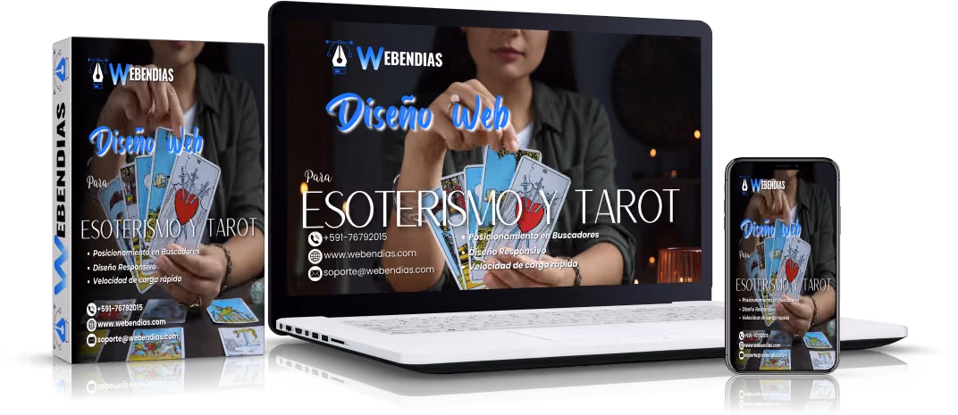 Diseño De Páginas Web Para Esoterismo y Tarot