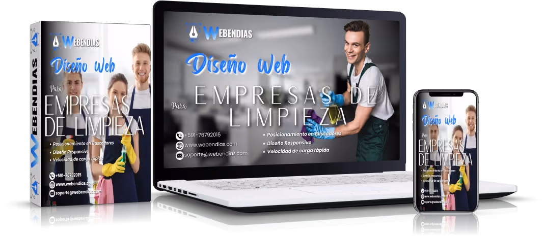 Diseño Web Para Empresas De Limpieza