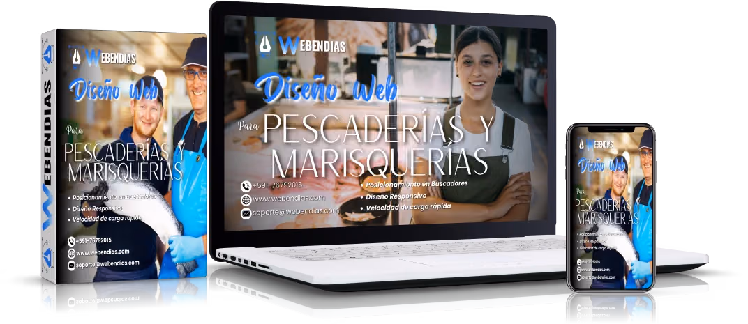 Diseño Web para Pescaderías y Marisquerías