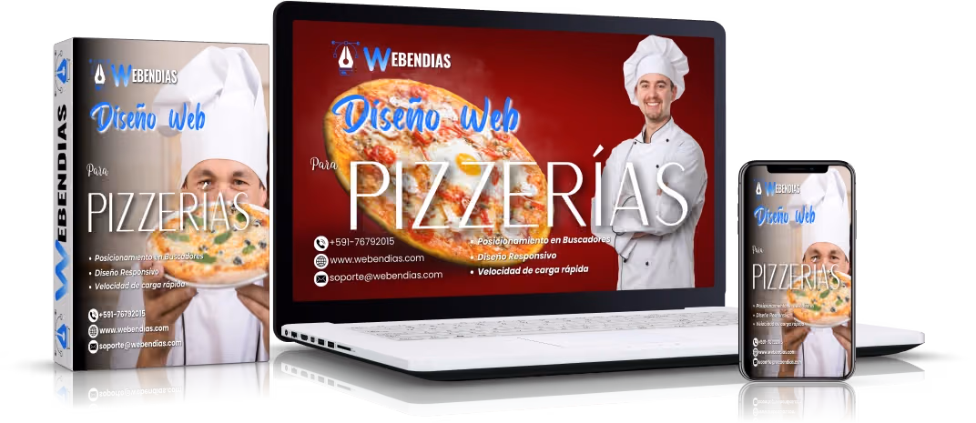 Diseño de Páginas web para Pizzerías