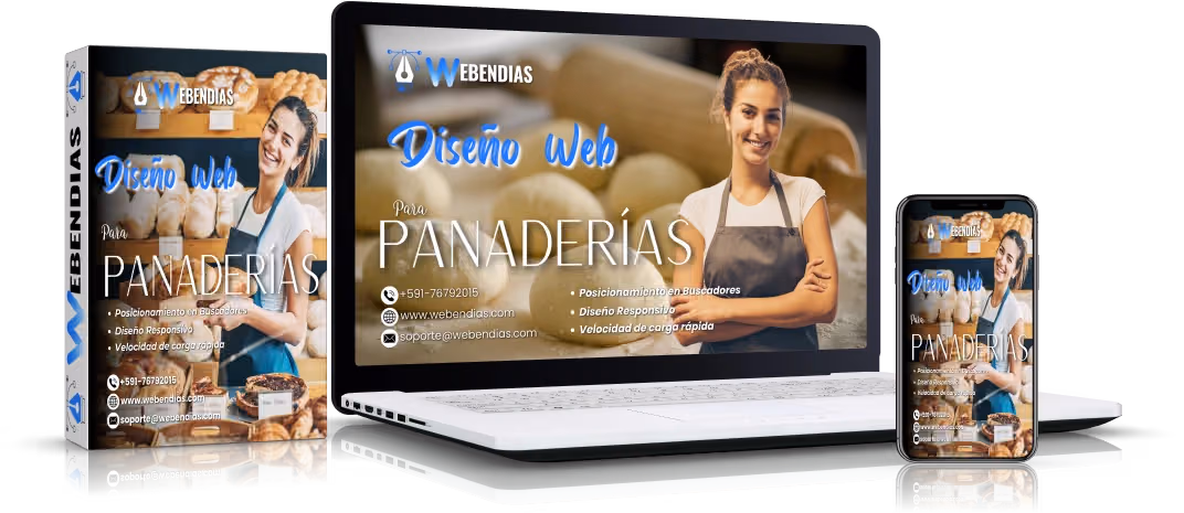 Diseño de páginas web para Panaderías