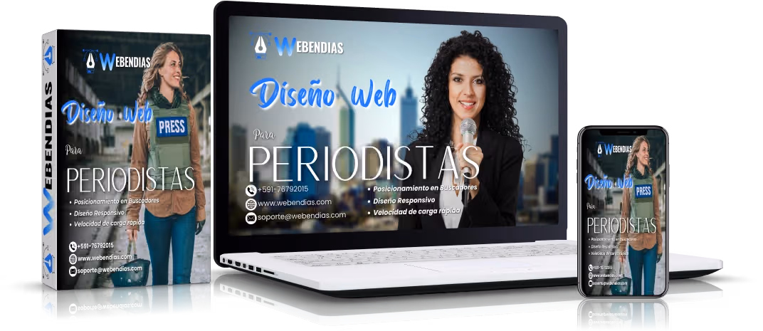 Diseño de páginas web para Periodistas